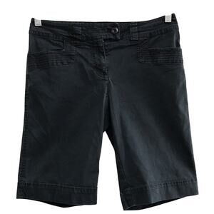 WHBM Shorts Womens Size 2 Casual Black Stretchy